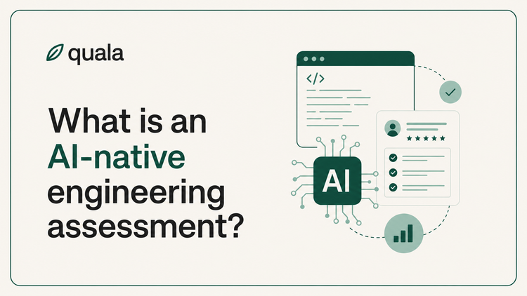 What is an AI-native engineering assessment?